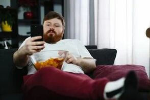 Overweight as a cause of varicose veins